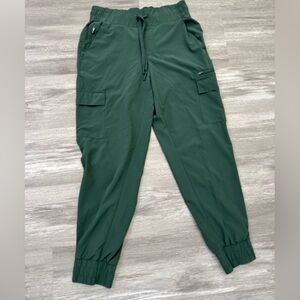 Dark Green lightweight Jogger Pants (S)